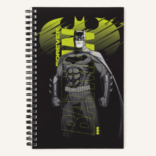Forever Batman Power Up Character Art Notizblock