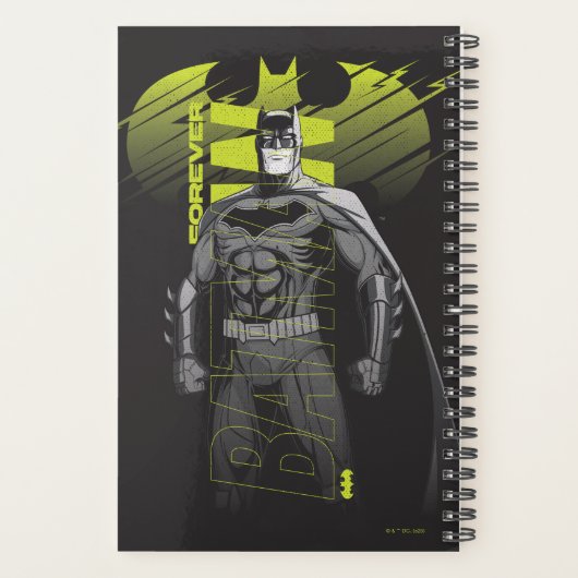 Forever Batman Power Up Character Art Planer (Rückseite)