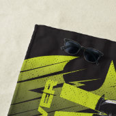 Forever Batman Power Up Character Art Strandtuch (Beispiel)