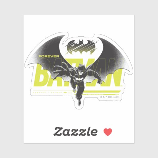 Forever Batman Reaching Graphic Aufkleber (Blatt)