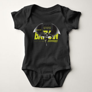 Forever Batman Reaching Graphic Baby Strampler