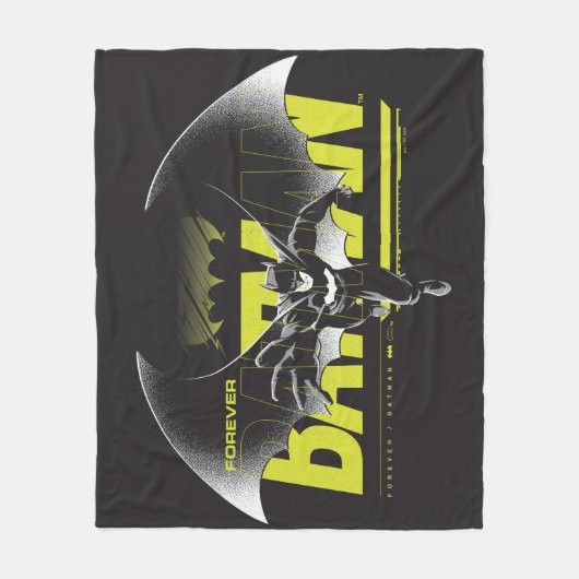Forever Batman Reaching Graphic Fleecedecke (Vorderseite)