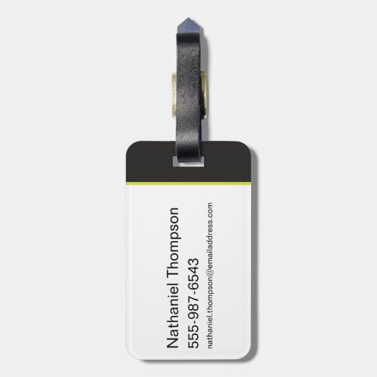 Forever Batman Reaching Graphic Gepäckanhänger (Rückseite vertikal)