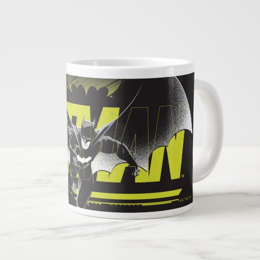 Forever Batman Reaching Graphic Jumbo-Tasse (Vorderseite Rechts)