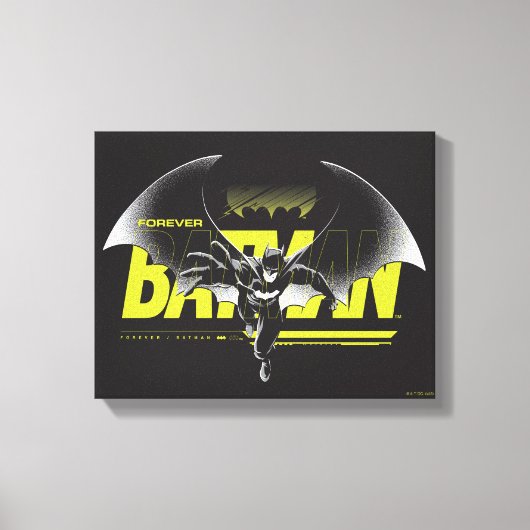 Forever Batman Reaching Graphic Leinwanddruck (Vorderseite)