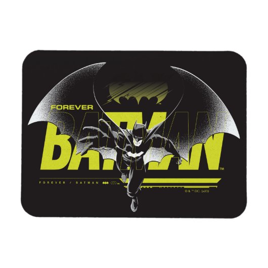 Forever Batman Reaching Graphic Magnet (Horizontal)