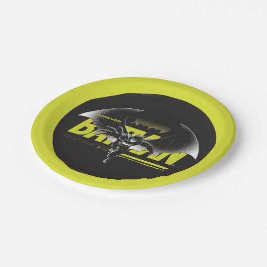 Forever Batman Reaching Graphic Pappteller (Schrägansicht)