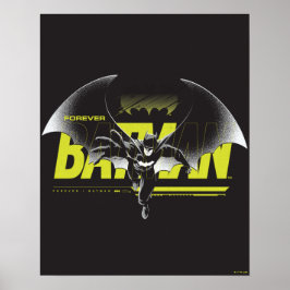 Forever Batman Reaching Graphic Poster
