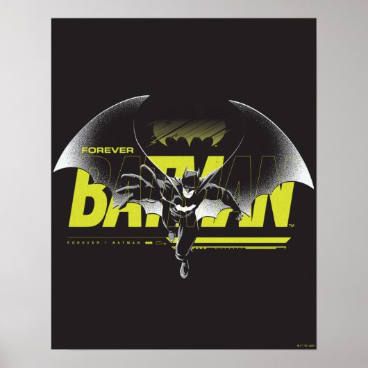 Forever Batman Reaching Graphic Poster (Vorne)