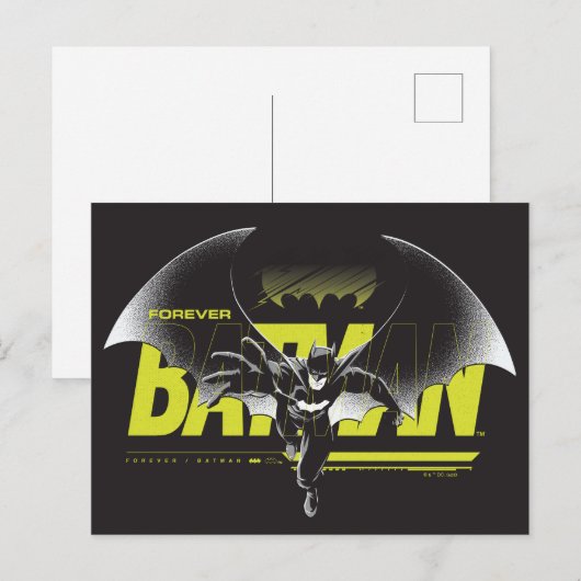 Forever Batman Reaching Graphic Postkarte (Vorne/Hinten)