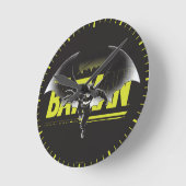 Forever Batman Reaching Graphic Runde Wanduhr (Winkel)