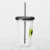 Forever Batman Typografy Symbol Graphic Acryltrinkbecher (Rechts)