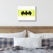 Forever Batman Typografy Symbol Graphic Leinwanddruck (Insitu (Schlafzimmer))