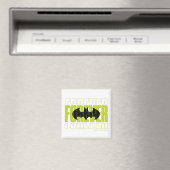Forever Batman Typografy Symbol Graphic Magnet (In Situ (Geschirrspüler))