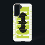 Forever Batman Typografy Symbol Graphic Samsung Galaxy Hülle<br><div class="desc">Karo diese Typografie mit dem Wort "Forever" mit dem Bat Symbol in der Mitte!</div>