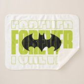 Forever Batman Typografy Symbol Graphic Sherpadecke (Vorderseite (Horizontal))