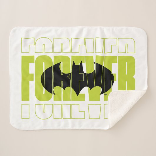 Forever Batman Typografy Symbol Graphic Sherpadecke (Vorderseite (Horizontal))