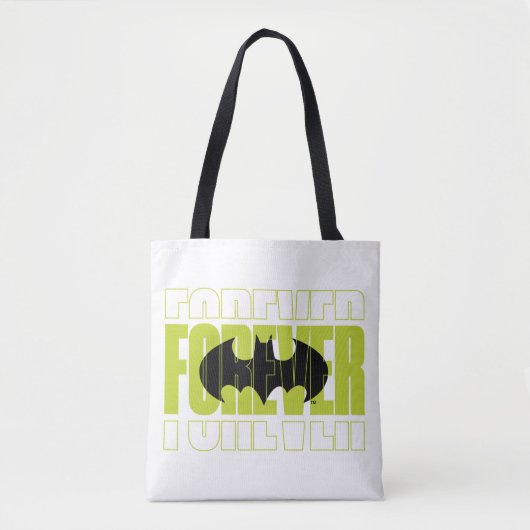 Forever Batman Typografy Symbol Graphic Tasche (Vorderseite)