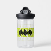 Forever Batman Typografy Symbol Graphic Trinkflasche (Vorne)