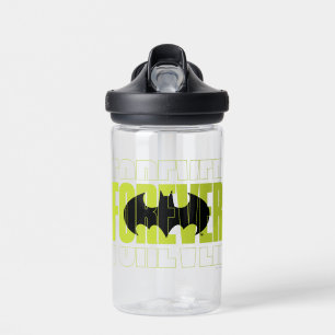 Forever Batman Typografy Symbol Graphic Trinkflasche