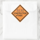 Forever Beading Quadratischer Aufkleber (Tasche)