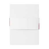 Forever beginnt heute Anemone Dreamscape Hochzeit Einladungsbanderole (Rückseitenbeispiel)