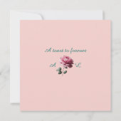 Forever Begins Today Dankeskarte (Rückseite)