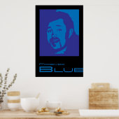 Forever Blue Print Poster (Küche)