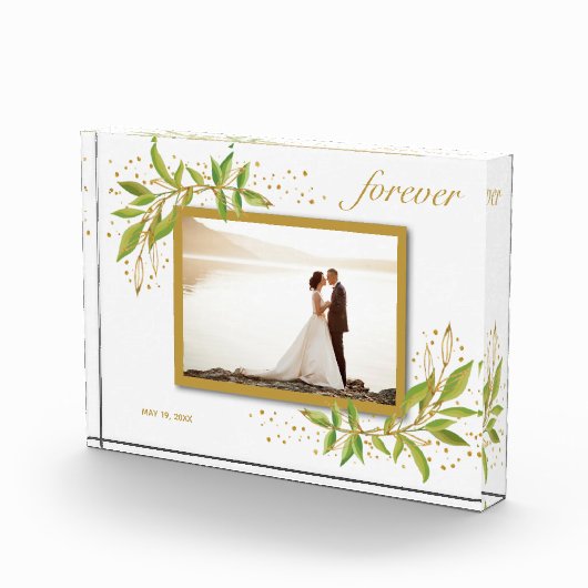 Forever Bride Groom Wedding Fotoblock (Rechts)