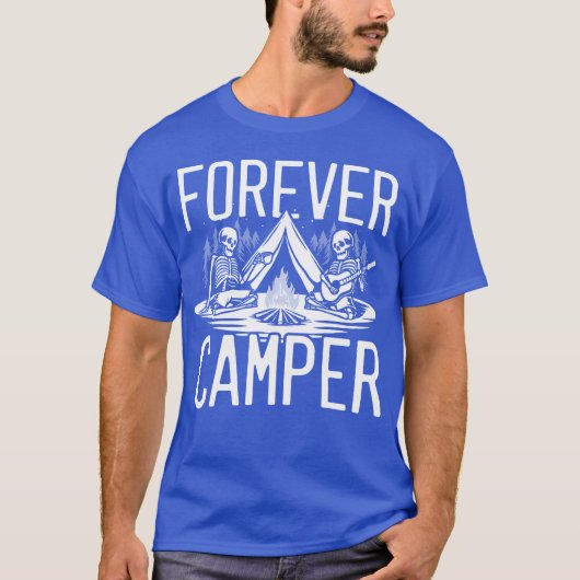 Forever Camper Apparel Niedlich Friends on Camp vi T-Shirt (Vorderseite)