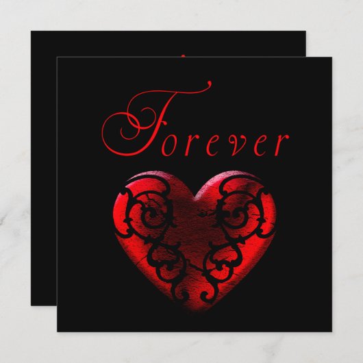 Forever Card (Vorne/Hinten)
