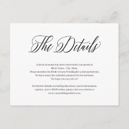 Forever Classic Editable Color Enclosure Card Postkarte