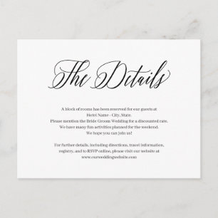 Forever Classic Editable Color Enclosure Card Postkarte