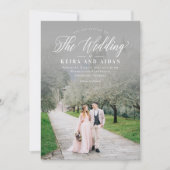 Forever Classic Foto Wedding Einladung FCL (Vorderseite)