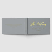 Forever Classic Wedding Editable Farbe Gästebuch (Voll)