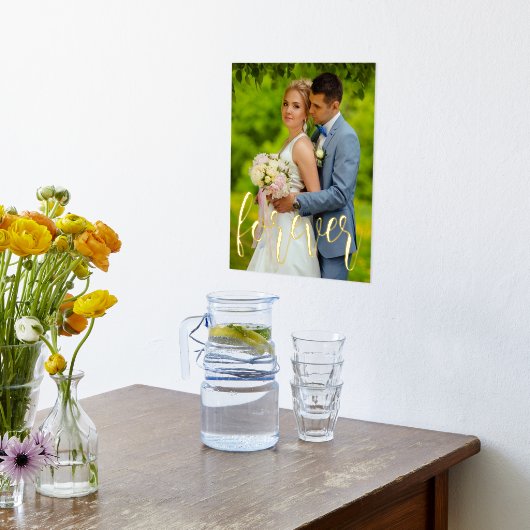 Forever Custom Wedding Foliendrucke (Ablage(Küche))