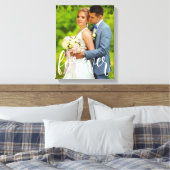 Forever Custom Wedding Foto Leinwanddruck (Insitu (Schlafzimmer))