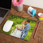 Forever Custom Wedding Foto Mousepad