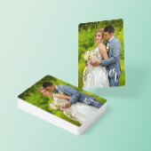 Forever Custom Wedding Foto Spielkarten