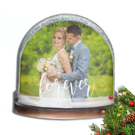 Forever Custom Wedding Schneekugeln