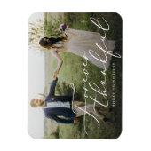 Forever Dankbarkeit Vielen Dank Magnet (Vertikal)