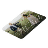 Forever Dankbarkeit Vielen Dank Magnet (Linke Seite)