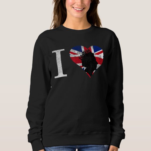 Forever Elizabet II Legend Queen British Crown Eng Sweatshirt (Vorderseite)