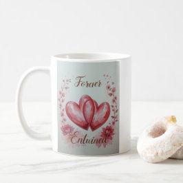 Forever Enchanted Zwillingherzen Kaffeetasse