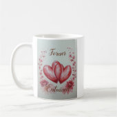 Forever Enchanted Zwillingherzen Kaffeetasse (Links)
