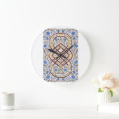 Forever Entwined Eternally Yours Infinity Knot T-S Große Wanduhr (Zuhause)