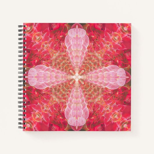 Forever Expanding - Square Spiral Notebook Notizblock (Vorderseite)