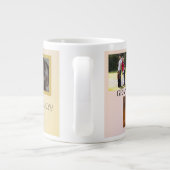 Forever Family 5-photo Tribute with Pet Jumbo-Tasse (Rückseite)