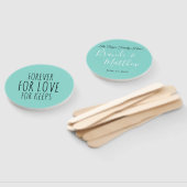 Forever for Liebe Wedding Suite Zeremonie Empfang Fächer (Non-assembled)