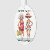 Forever Friends 2 Beach Babes Ornament (Vorderseite)